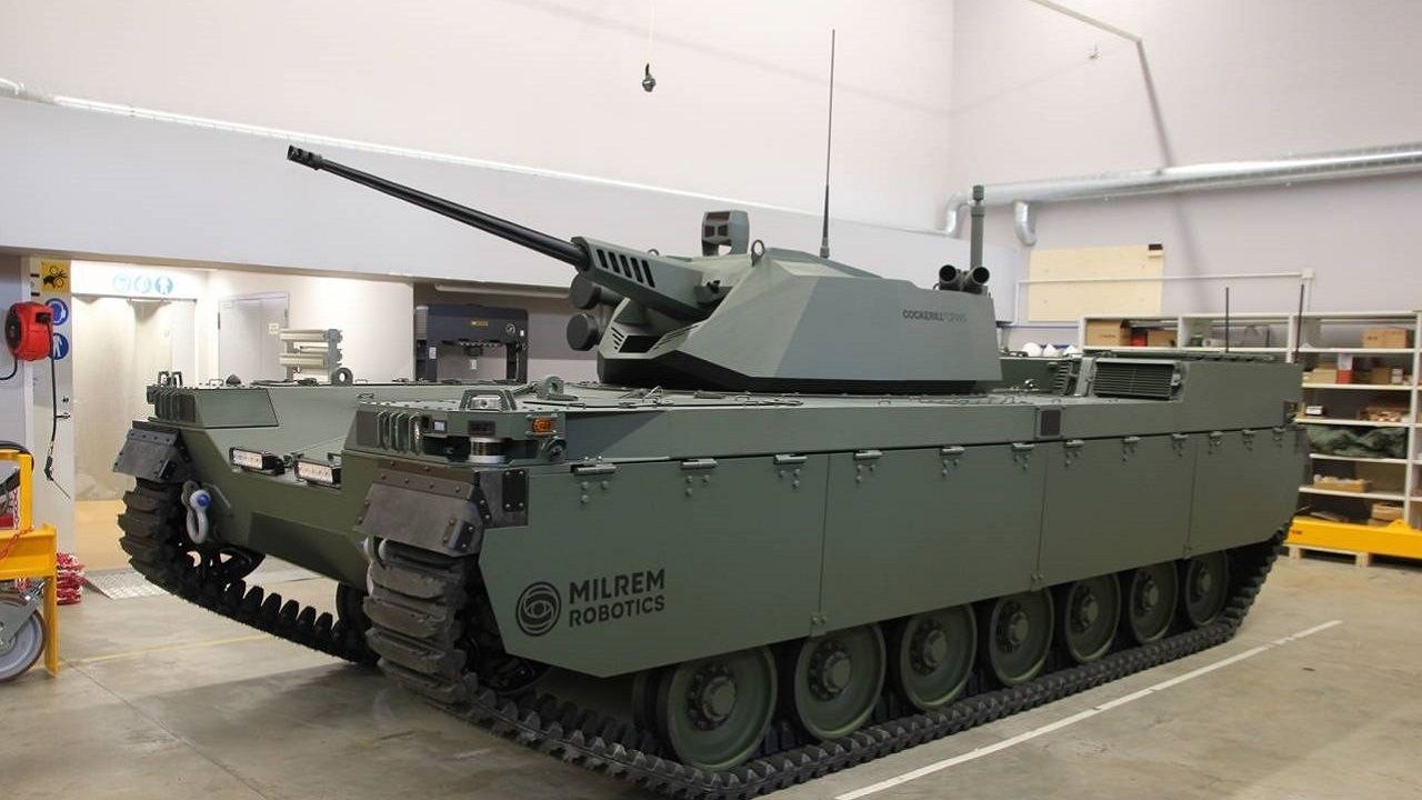 Präsentationsmodell Kampfpanzer